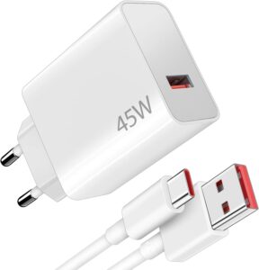 Xiaomi 45W Turbo Charging Power Adapter + Câble